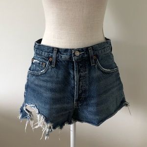 AGOLDE DENIM SHORTS